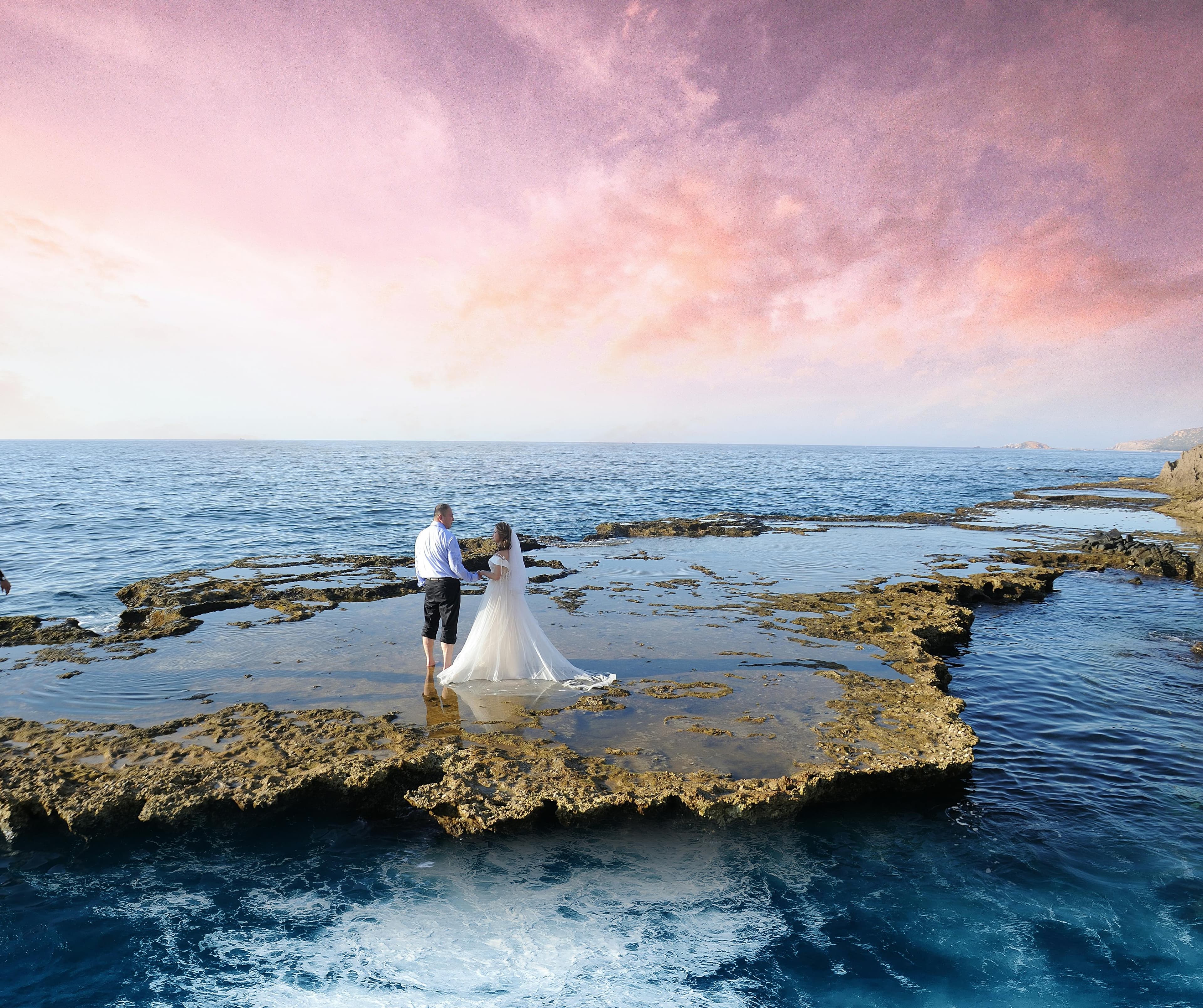 Wedding drone photography Malta